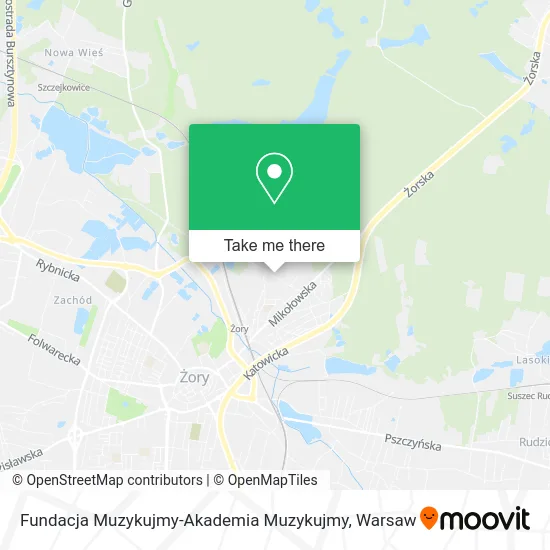 Карта Fundacja Muzykujmy-Akademia Muzykujmy