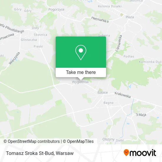 Карта Tomasz Sroka St-Bud
