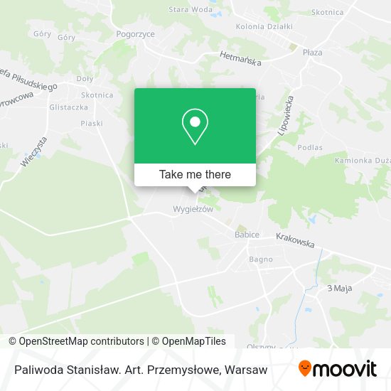 Paliwoda Stanisław. Art. Przemysłowe map