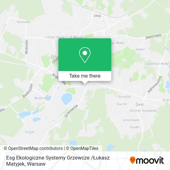 Esg Ekologiczne Systemy Grzewcze /Łukasz Matyjek map