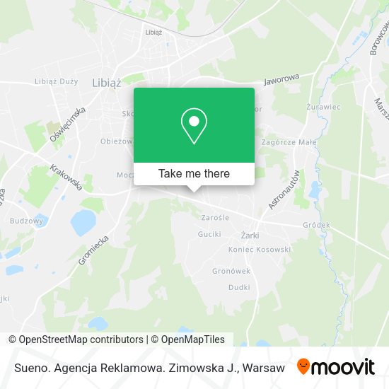 Sueno. Agencja Reklamowa. Zimowska J. map