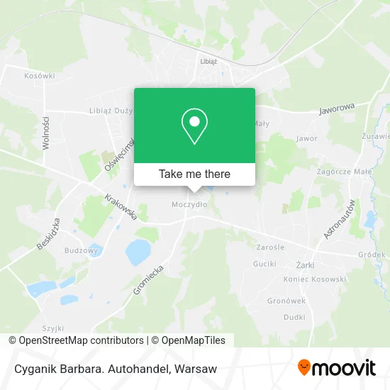 Карта Cyganik Barbara. Autohandel