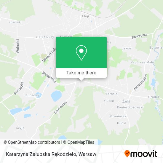 Katarzyna Załubska Rękodzieło map