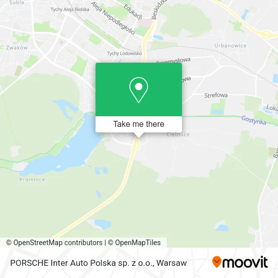 Карта PORSCHE Inter Auto Polska sp. z o.o.