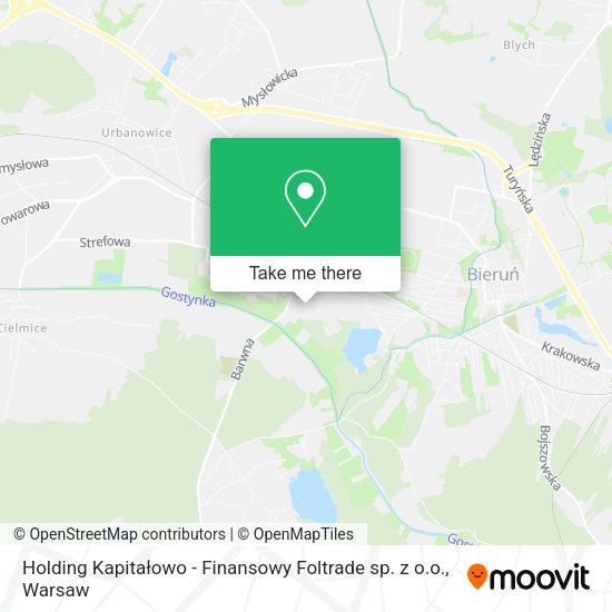 Holding Kapitałowo - Finansowy Foltrade sp. z o.o. map