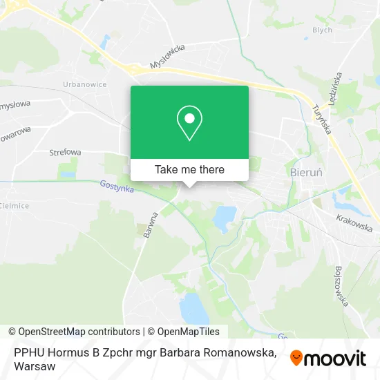 Карта PPHU Hormus B Zpchr mgr Barbara Romanowska