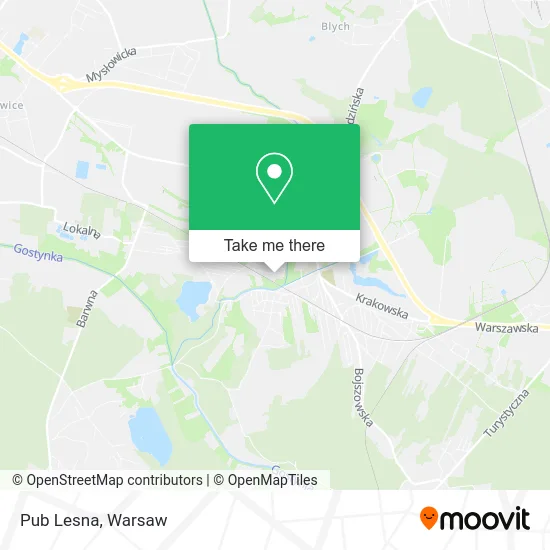 Карта Pub Lesna