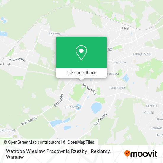 Wątroba Wiesław Pracownia Rzeźby i Reklamy map