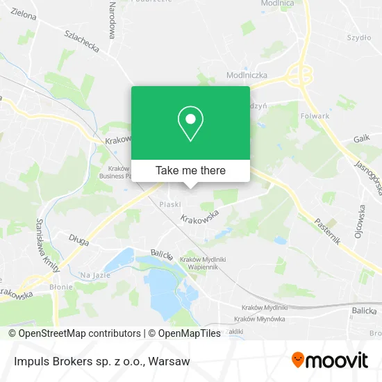 Карта Impuls Brokers sp. z o.o.