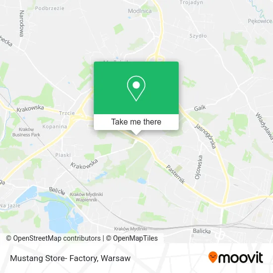 Карта Mustang Store- Factory