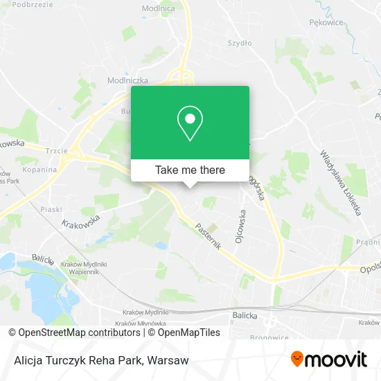 Карта Alicja Turczyk Reha Park