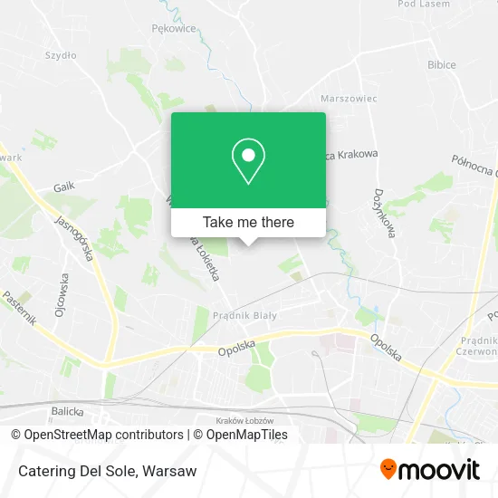 Карта Catering Del Sole