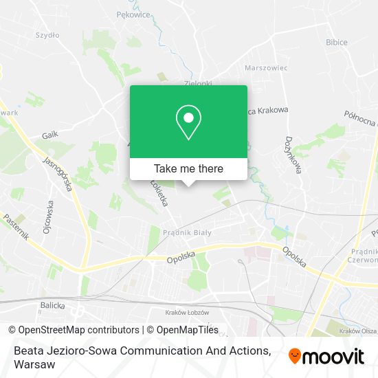 Beata Jezioro-Sowa Communication And Actions map