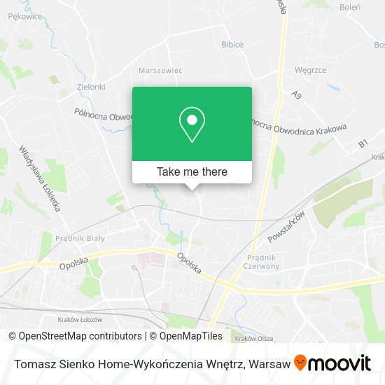 Tomasz Sienko Home-Wykończenia Wnętrz map