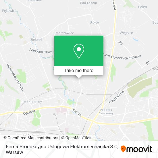 Firma Produkcyjno Uslugowa Elektromechanika S C map