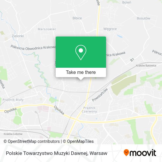 Polskie Towarzystwo Muzyki Dawnej map