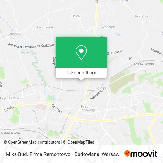 Miks-Bud. Firma Remontowo - Budowlana map