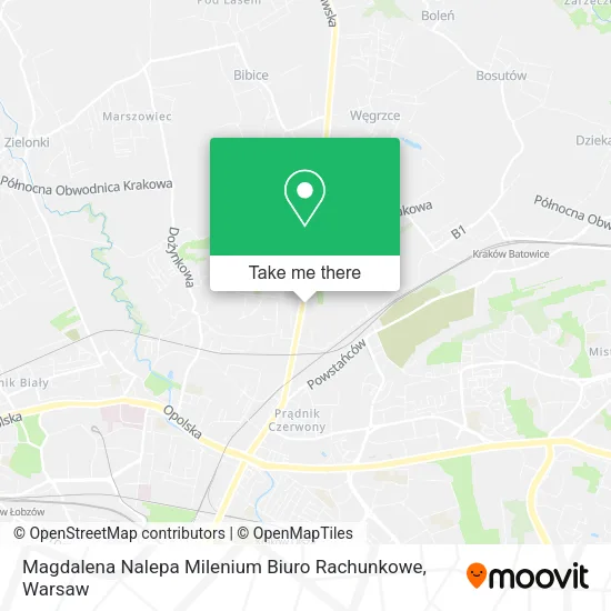Magdalena Nalepa Milenium Biuro Rachunkowe map
