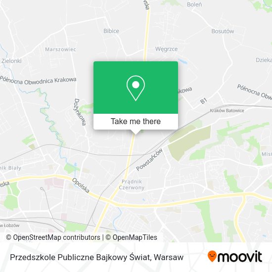 Przedszkole Publiczne Bajkowy Świat map