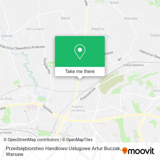 Przedsiębiorstwo Handlowo Usługowe Artur Buczak map