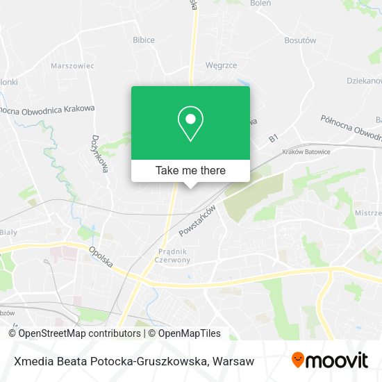 Xmedia Beata Potocka-Gruszkowska map