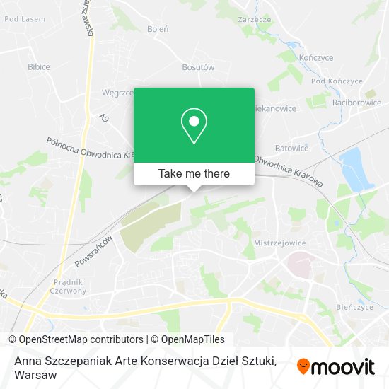 Anna Szczepaniak Arte Konserwacja Dzieł Sztuki map