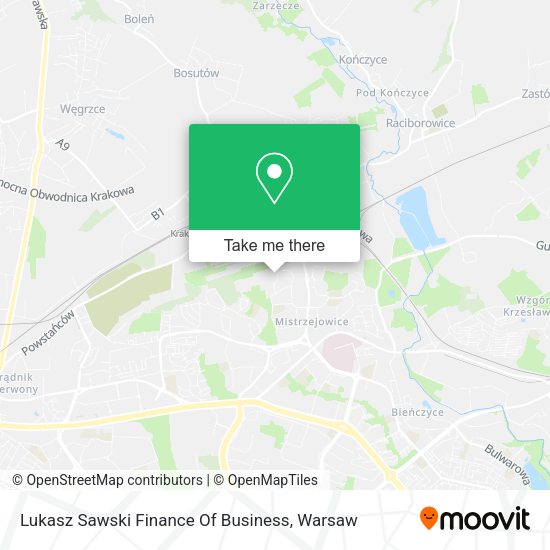 Lukasz Sawski Finance Of Business map