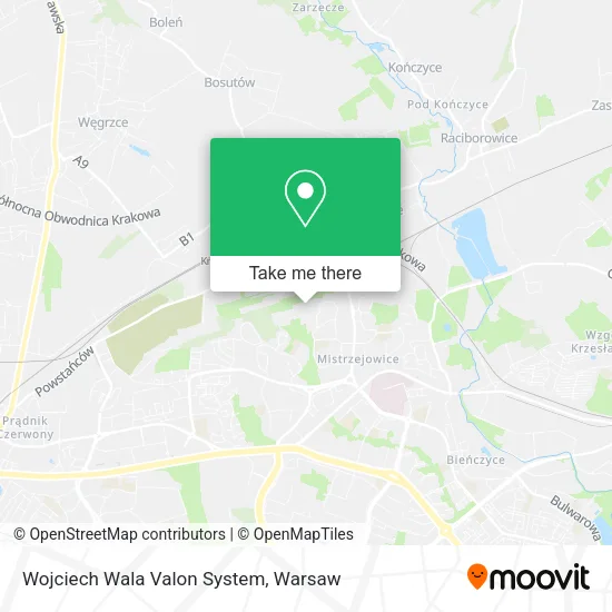 Карта Wojciech Wala Valon System