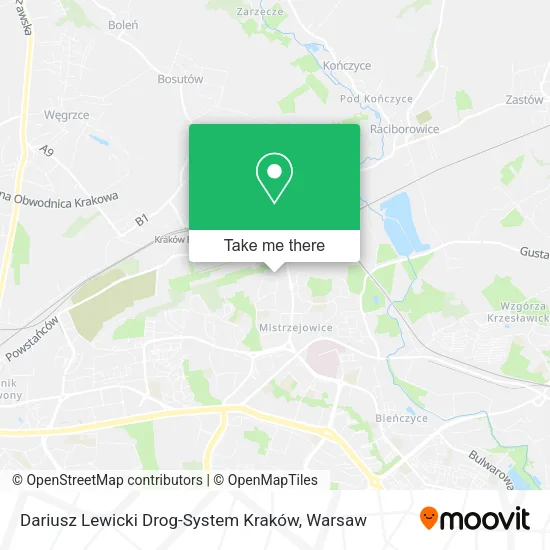Карта Dariusz Lewicki Drog-System Kraków