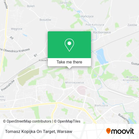 Tomasz Kopijka On Target map