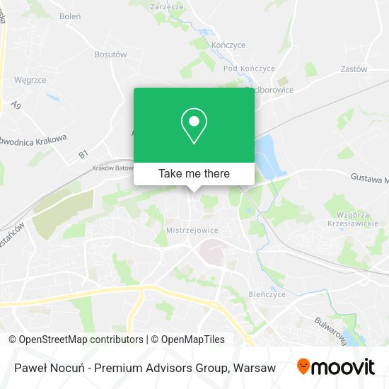 Paweł Nocuń - Premium Advisors Group map