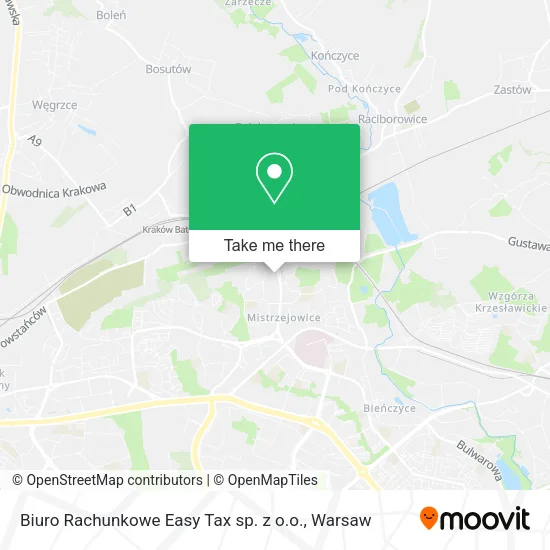 Карта Biuro Rachunkowe Easy Tax sp. z o.o.