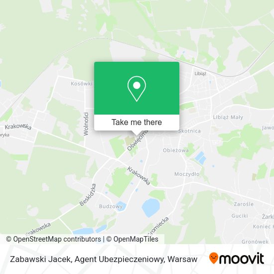 Zabawski Jacek, Agent Ubezpieczeniowy map