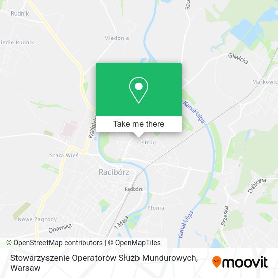 Stowarzyszenie Operatorów Służb Mundurowych map