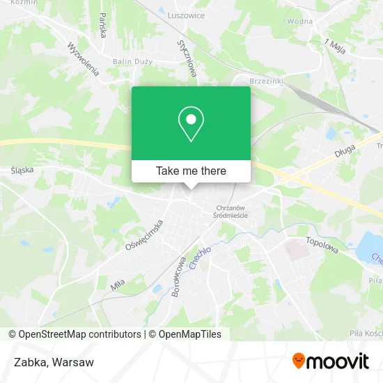 Карта Zabka