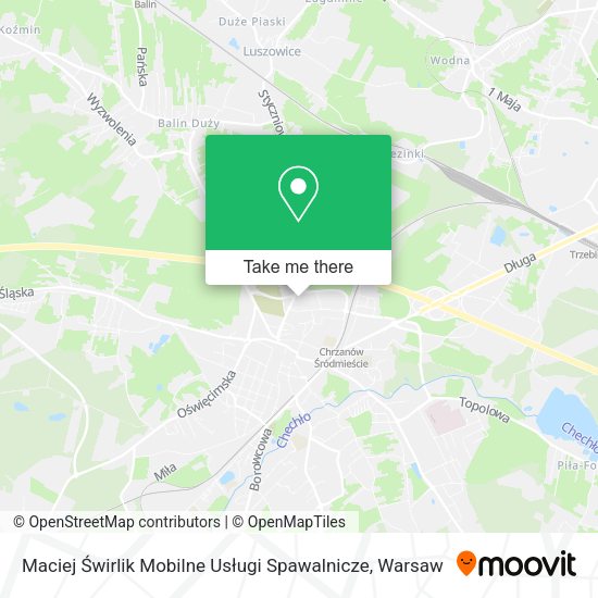 Maciej Świrlik Mobilne Usługi Spawalnicze map