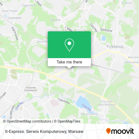 It-Express. Serwis Komputerowy map