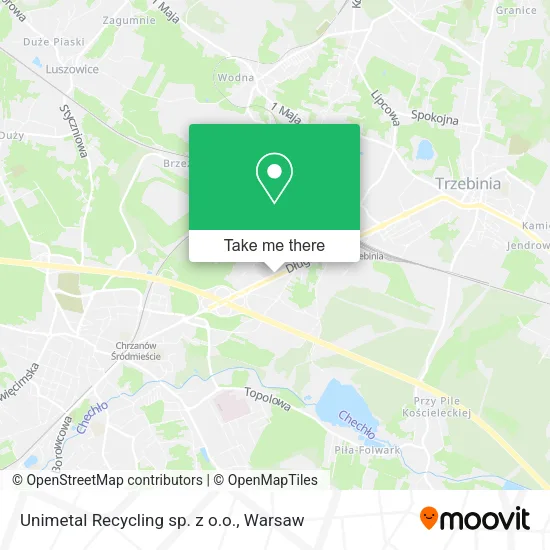 Карта Unimetal Recycling sp. z o.o.