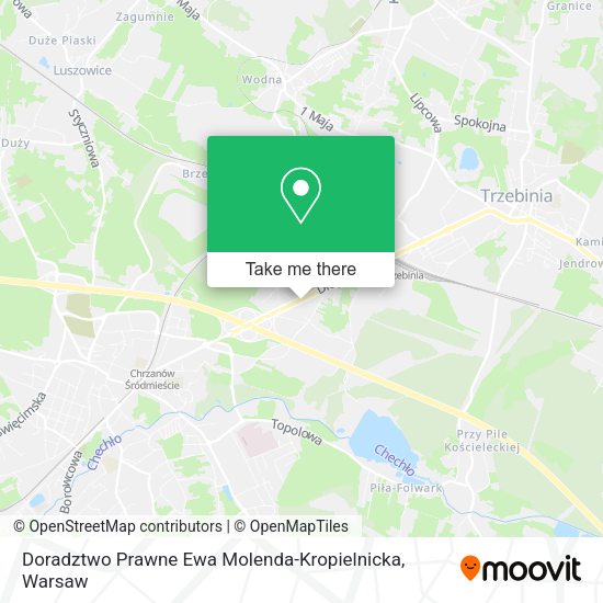 Doradztwo Prawne Ewa Molenda-Kropielnicka map