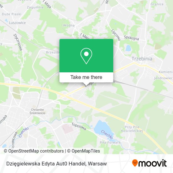 Dzięgielewska Edyta Aut0 Handel map