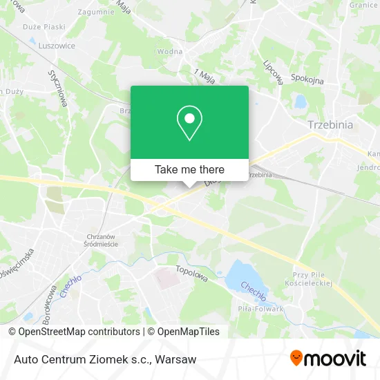 Карта Auto Centrum Ziomek s.c.