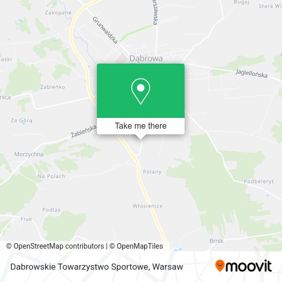 Dabrowskie Towarzystwo Sportowe map