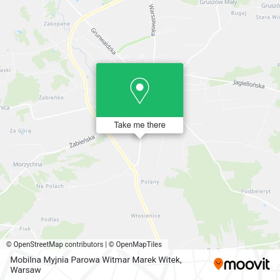 Mobilna Myjnia Parowa Witmar Marek Witek map