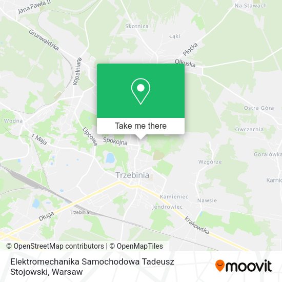 Elektromechanika Samochodowa Tadeusz Stojowski map