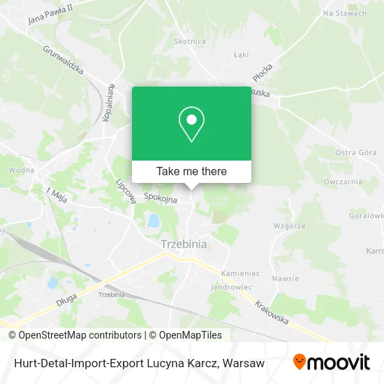Карта Hurt-Detal-Import-Export Lucyna Karcz