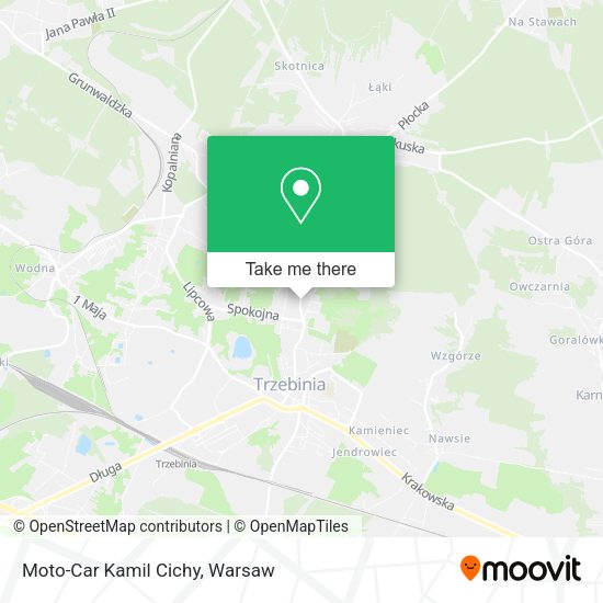 Moto-Car Kamil Cichy map