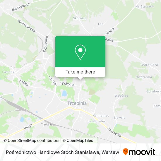 Pośrednictwo Handlowe Stoch Stanisława map