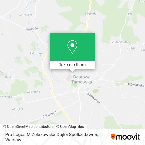 Pro Logos M Żelazowska Dojka Spółka Jawna map