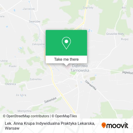 Lek. Anna Krupa Indywidualna Praktyka Lekarska map