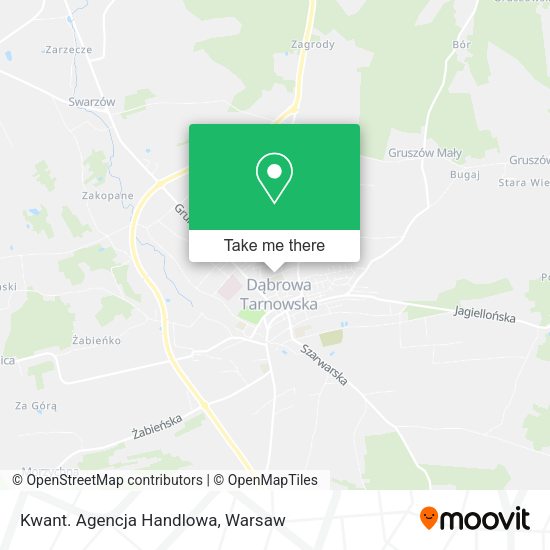 Kwant. Agencja Handlowa map